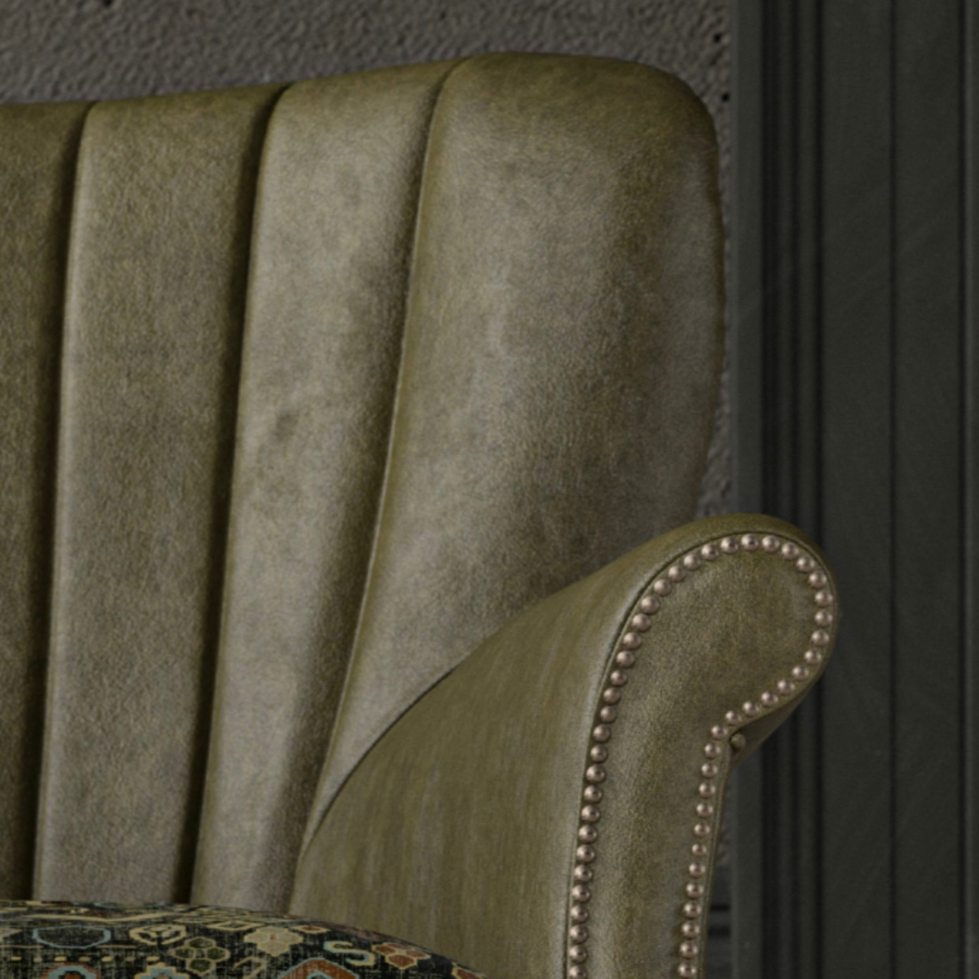 A&J Percy Accent Chair Leather image 5